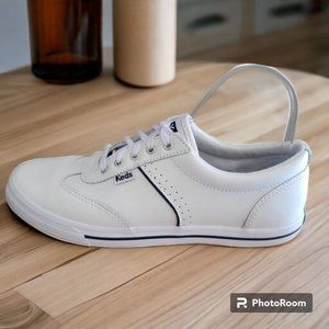 Keds White and Blue Classic Sneakers